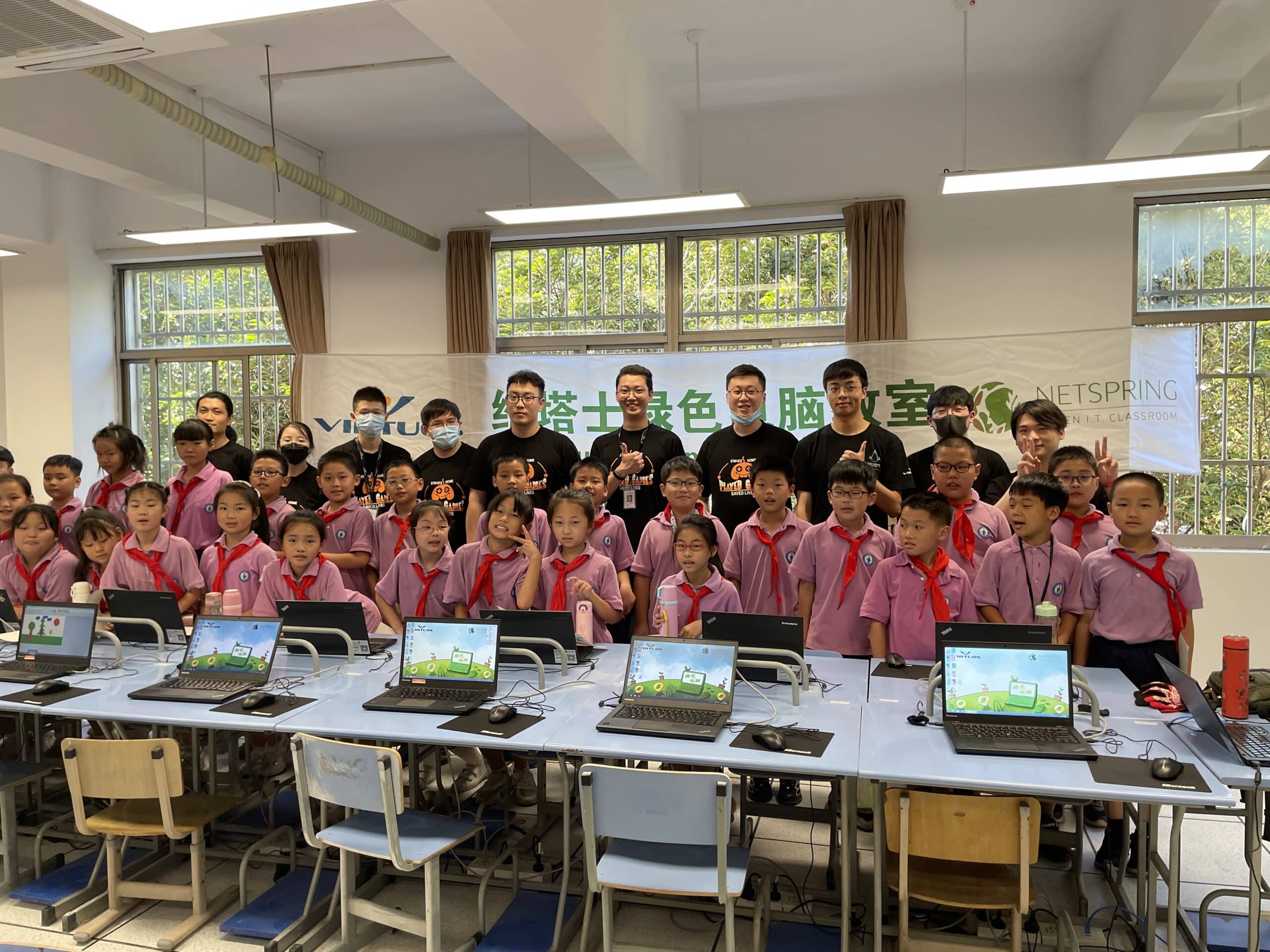 Green IT Classroom: Virtuos Shanghai Raises Awareness About Environmental Sustainability Among Local Students Through Art