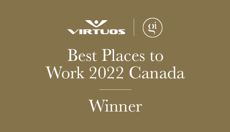 Virtuos wins GamesIndustry.biz Best Places to Work 2022 Canada